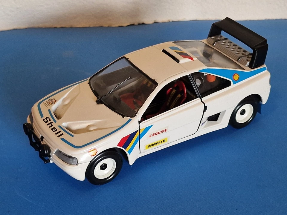 Burago 1:24 Peugeot 405 T16 Turbo Gran Raid Paris Dakar Tamiya Fujimi Solido - Immagine 3 di 4