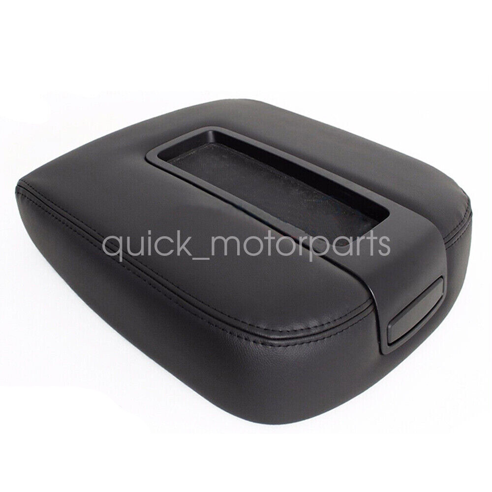 Center Console Armrest Lid Leather Fit For Chevrolet Suburban GMC 15-19 Black - Foto 12