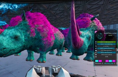 Woolly Rhino 1998 DMG %100 imprint Ark Survival Ascended Official PVE