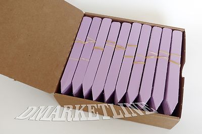 5'' x 5/8 Lavender Quality Plastic Plant Labels Nursery Stake Tag marker etiqueta