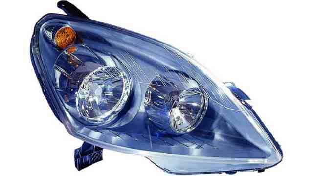 Faro delantero OPEL ZAFIRA (05->08) Eléctrico Con Motor FONDO NEGRO Copiloto