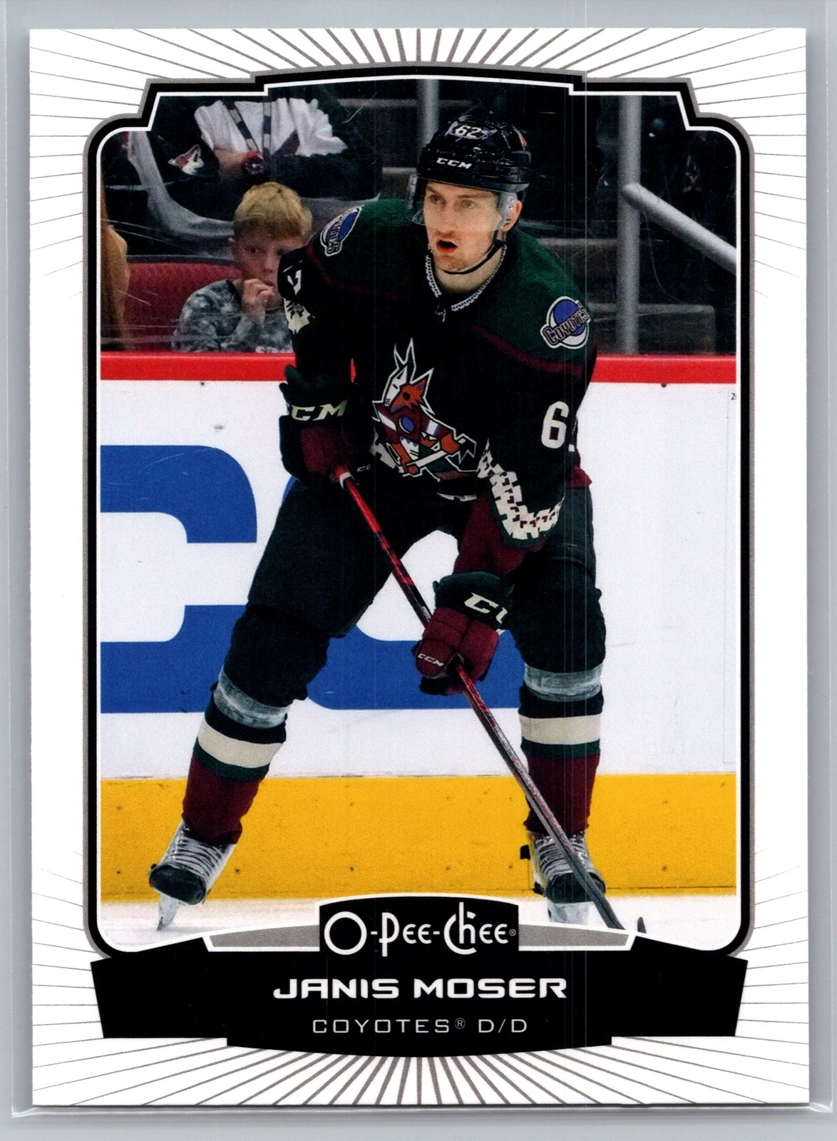 2022-23 O-Pee-Chee #497 Janis Moser Arizona Coyotes