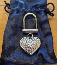 Swarovski Crystal Heart Keychain