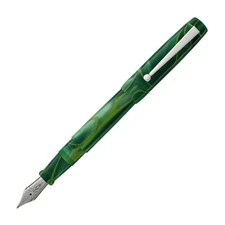 Edison x Goldspot Pens Newark Fountain Pen in AC High Voltage Green - Extra Fine
