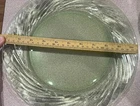 Vintage Pyrex Festiva Spring Green Swirl Dinner Plate, 10.5” Wide