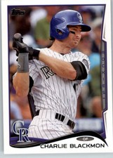 Charlie Blackmon Cards (2014-2019) Rockies - You Choose