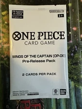 SEALED One Piece Wings of the Captain OP-06 Pre-Release Pack