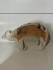 Native American Navajo Hand-Painted Indian Bear Ceramic Horse Hair Art Decor — photo 4