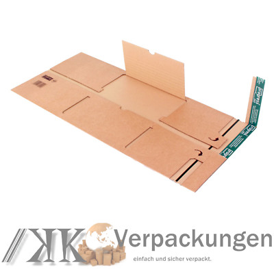 1080 Buch-Versandverpackungen DIN C4 320 x 260 x -95 mm zentrale Packgutaufnahme