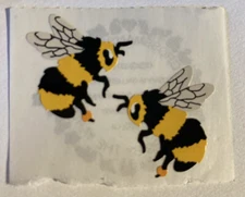 1989 Mrs. Grossman’s vintage bumble bee stickers