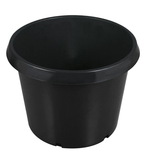 1-15Gallon Premium Black Plastic Nursery Plant Container Garden Planter Pots