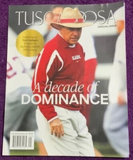 University Of Alabama Nick Saban Cover Magazine Hard To Find! ￼