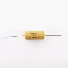 1 X 680K 680000pF 0.68uF 160V 10 MULLARD MUSTARD BIANCHI PHILIPS CQ ENA