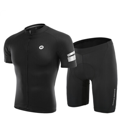 ROCKBROS Trikot-Sets Sommer Radtrikot Trikot Kurzarm Fahrradshorts Herren/Damen