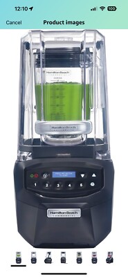 Hamilton Beach HBH855 Summit  Edge 3.5 HP High Performance Blender Eclipse