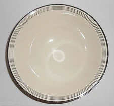 Homer Laughlin China 5 Platinum Band N1219 Vegetable Bowl 