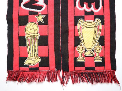 Écharpe Ultras Brigate Milan Rossonere 1975 – Rare – Italie