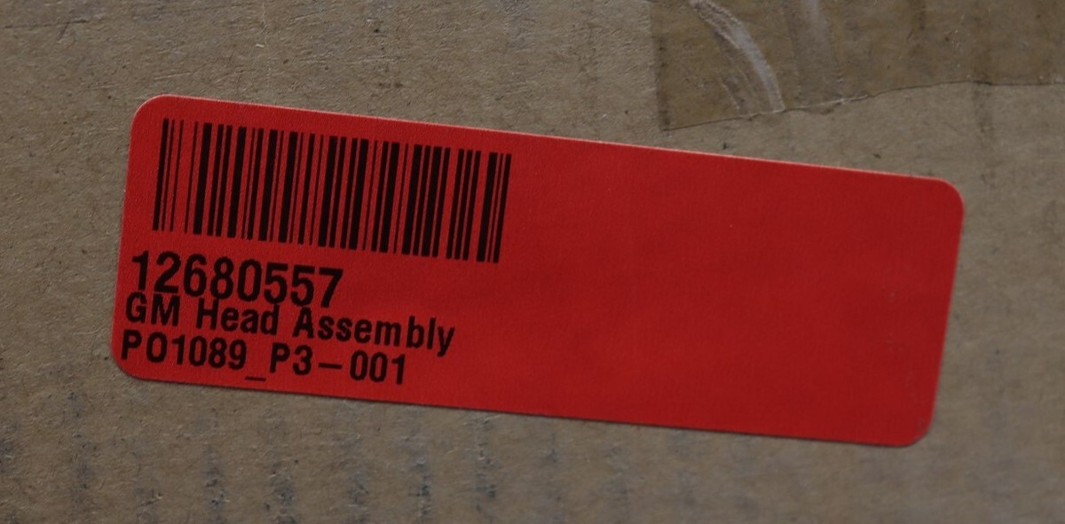 NEW OEM GM Engine Cylinder Head 12680557 Chevrolet GMC 2.5L 2013 