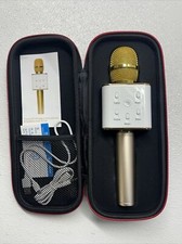 Tosing 016 Portable Karaoke Microphone Wireless Handheld Bluetooth 20w Gold K068
