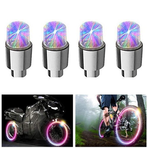 Glow In The Dark Tire Valve Caps, 16PCs Fluorescent Valve - Foto 5