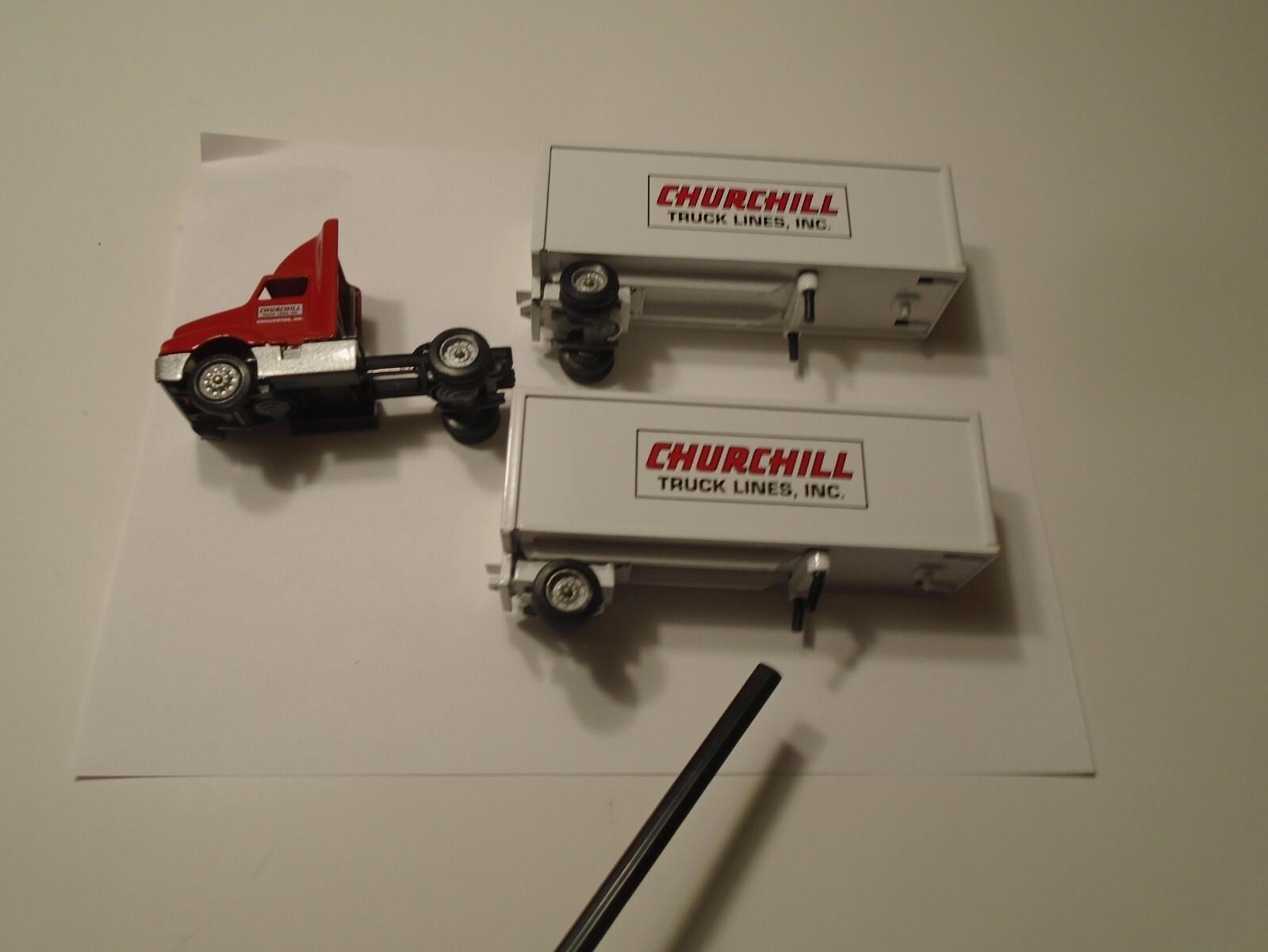 Churchill Truck Lines Doubles Chillicothe, MO 93 international Winross