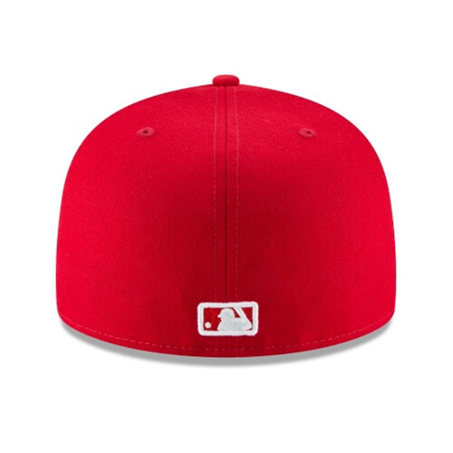 New Era New York Yankees 5950 scharlachrote Passform Mütze MLB League Basic rote Kappe - Bild 7 von 7