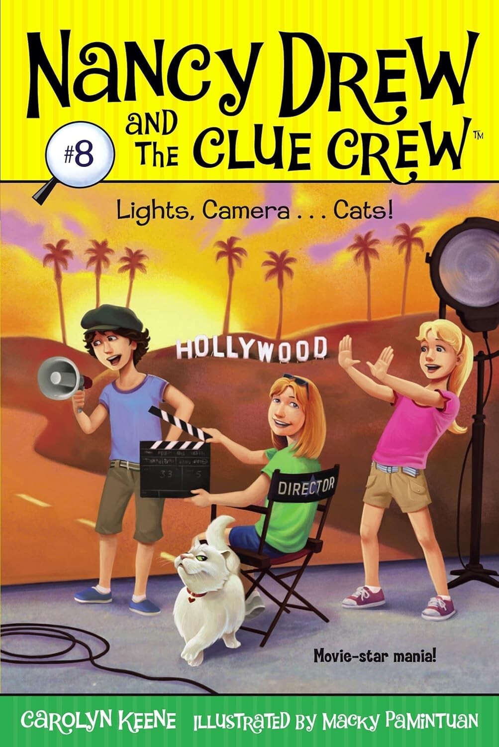 Lights, Camera . . . Cats! (Nancy Drew and the Clue Crew #8) Carolyn Keene 2007