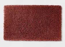 CASALUNA MELANGE LOOPED BATH RUG Clay 21  x 34  