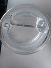 10.5" Clear Glass Land O Lakes Butter Cream Can Glass Cookie Jar Dairy Rare — photo 9