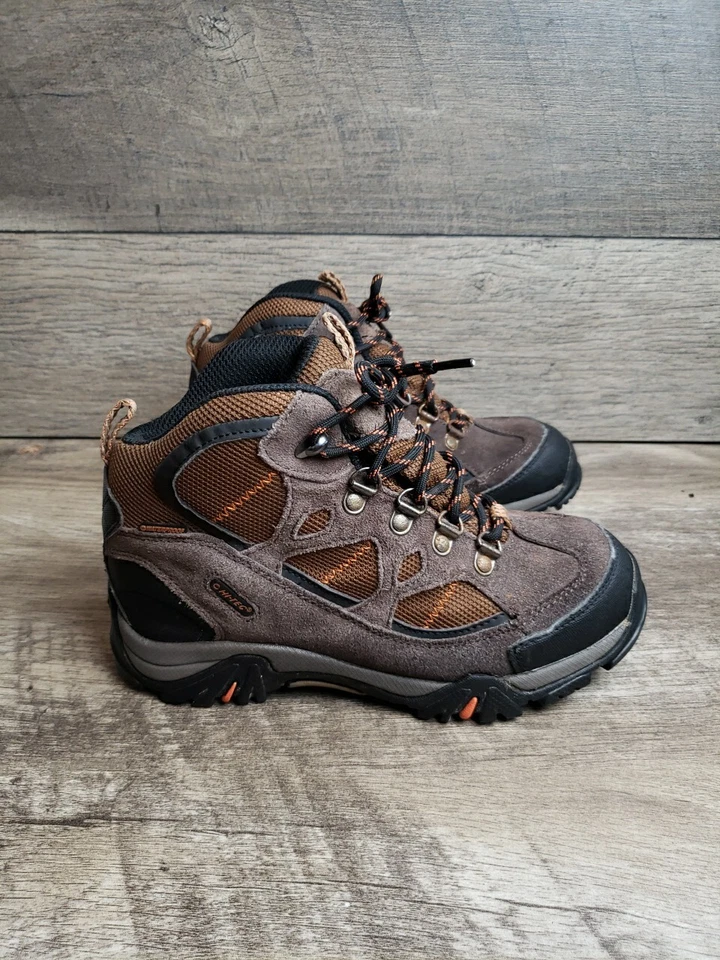 Botas de caminhada/caça Hi-Tec para meninos tamanho 4 - Imagem 3 de 4