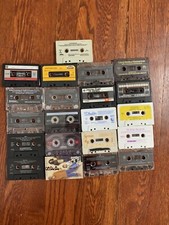 Lot of Miscellaneous Vintage Cassette Tapes / Retro Crafts 80s 90s Nostalgia