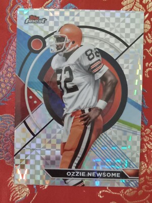 Ozzie Newsome 2023 Topps Composite Topps Finest PRism Refractor #169 Browns NFL