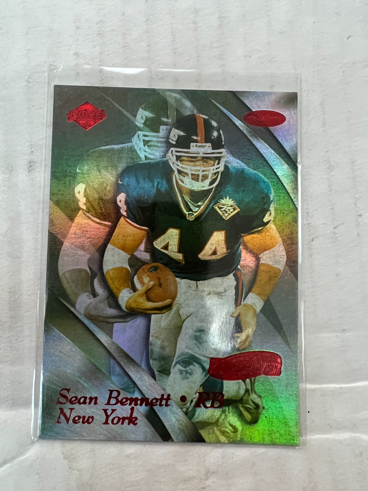 Sean Bennett Collector's Edge Masters #122 Holosilver
