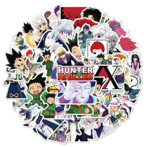 50 Pack of Hunter X Hunter Anime Stickers. NO DUPLICATES. Great 
