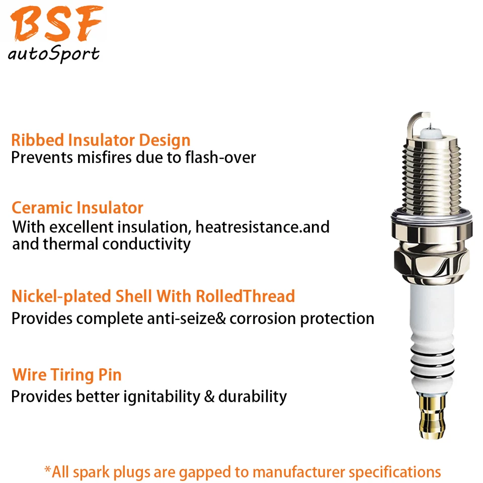 Ignition Coil&Plug&Wire Pack For Chevy Silverado GMC Sierra Blazer Safari DR49 - Image 2 of 4