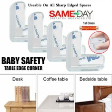 BABY SAFETY CORNER CUSHIONS CHILD PROOF 3M TAPE DESK/ TABLE EDGE COVER PROTECTOR