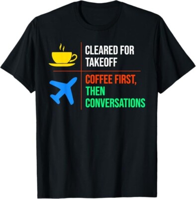Air Traffic Controller ATC Control Aviation Airplane Aircraft Aerospace T-Shirt