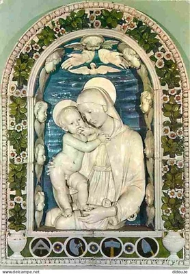 Carte Postale - Art - Art Religieux - Firenze - Museo Nazionale - A Della Robbia - Photo 1/2