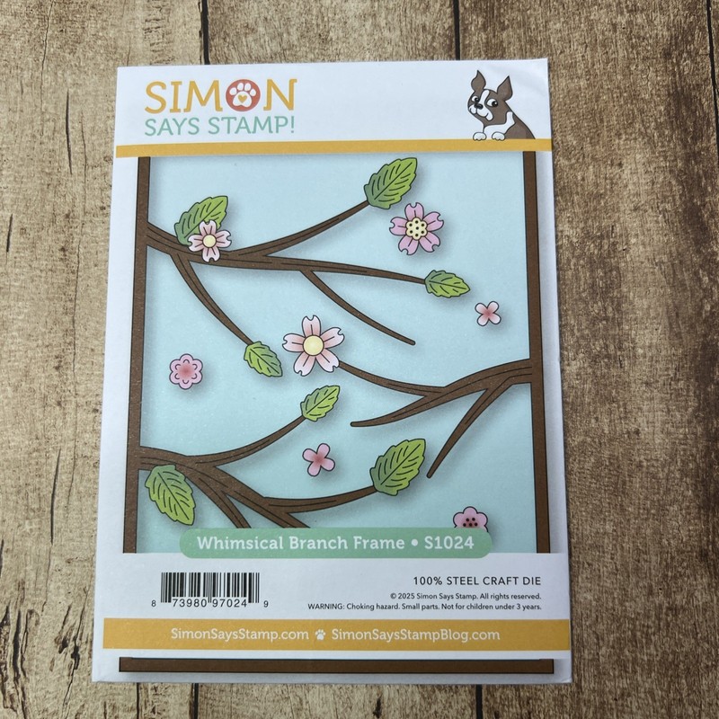 Simon Says Stamp Whimsical Branch Frame Cover Plate~New in Package