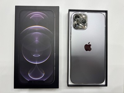 Apple iPhone 12 Pro Max 512 GB - Graphite / Graphit / Grau - WIE NEU / NEUWERTIG