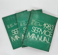 1983 Chrysler Shop Manual Set Lebaron New Yorker Plymouth Horizon Reliant Scamp 1983 Chrysler Shop Manual Set Lebaron New Yorker Plymouth Horizon Reliant Scamp