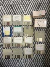 Apple TEN DISKS Box w/ 3.5” Mac Floppy Lot Kinko’s 1985