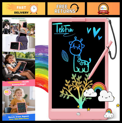 10'' LCD Writing Tablet for Kids - Mess-Free Doodle Board, Travel Toy, Gift for A