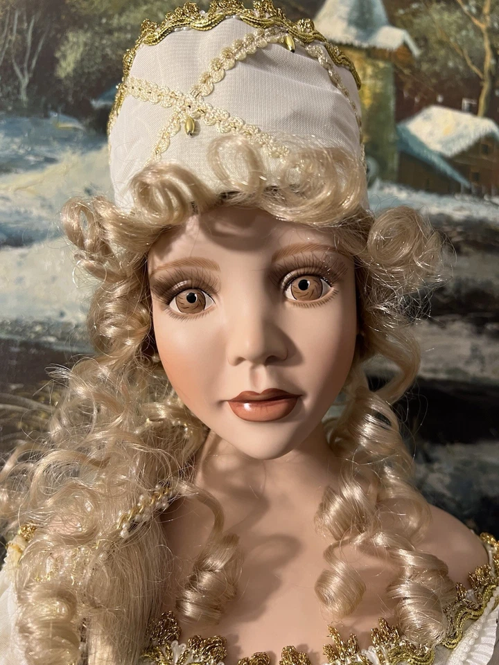 Paradise Gallery LE Porcelain Doll «Rapunzel - Fairy Tale Bride»By Pat Dezinski - Image 2 of 4