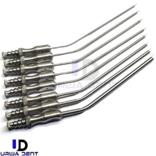 Frazier Suction Tube 6,7,8,9,10,11,12,15 Surgical Diagnostic Instrument Set of 8