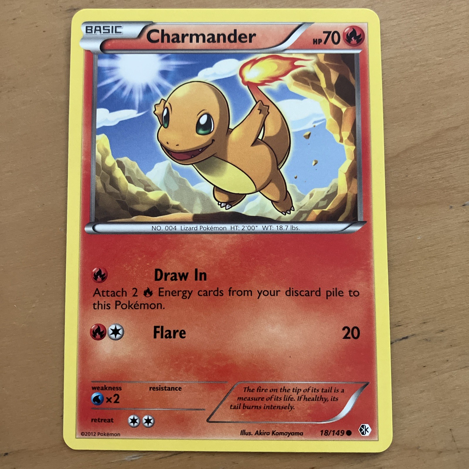 Charmander Boundaries Crossed 18/149 Pokemon +10 free cards