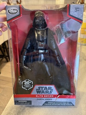 Disney Store Star Wars Elite Series Darth Vader 12  Figure NEW   Box Damage
