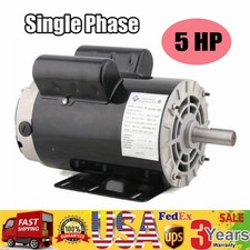 Compressore Aria 5 HP 3450 RPM 60 Hz Motore Elettrico 208-230 V Secolo Albero 7/8''