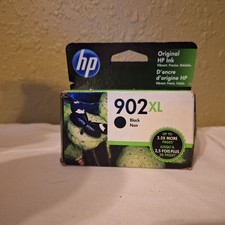 HP 902XL Black Ink Cartridge OEM T6M14AN NEW Sealed Box Jan 2023