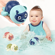 3 Pack Swimming Turtle Baby Bath Toys for Toddler 1-3,2025 Bath Toys Water Pool